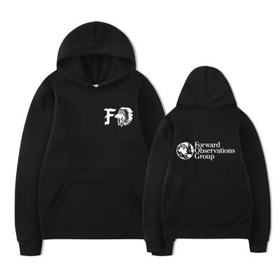 Gbrs Bluza z kapturem Grupa Obserwatorów Naprzód Punk Szkielet Jesień Zima Polar Streetwear Topy