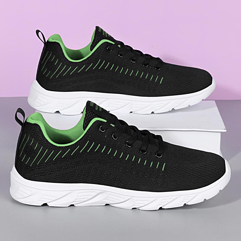 Summer Hot Selling Breathable Men's Mesh Casual Shoes Anti Slip Wear-resistant Men's Sports Shoes Lace Up Hiking Camping Shoes