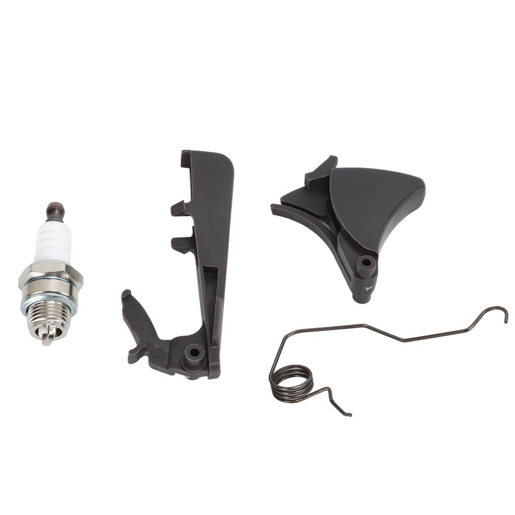 Benzin-Kettensäge Zündkerzen-Kit ABS Eisen Gashebel Zündkerze für Husqvarna 340 345 346XP 350 351 353 357XP 359