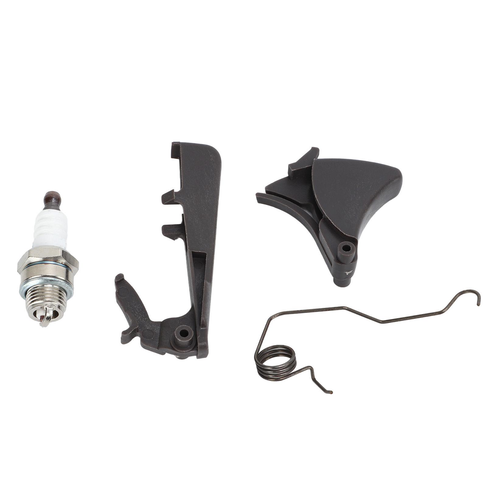 

Gas Chainsaw Spark Plug Kit ABS Iron Throttle Trigger Spark Plug for Husqvarna 340 345 346XP 350 351 353 357XP 359