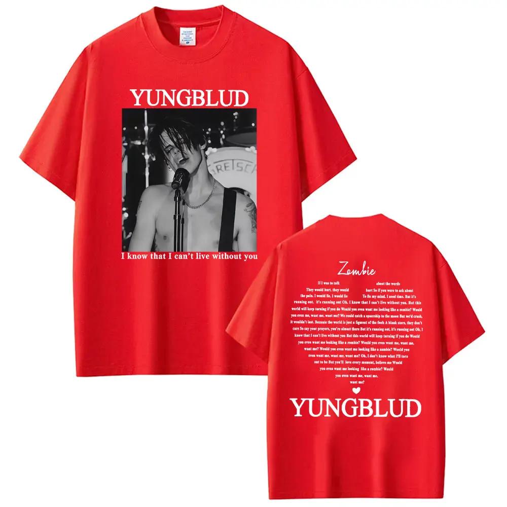 

Yungblud & Zombie Rock Band Graphic T Shirt Men s Hip Hop Retro Music Fan Apparel T-shirts Man Casual Loose Short Sleeve T-shirt 4XL