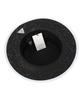Yunibeosyeolkemiseuteuli Edge Taping Black Simple Panama Hat Panama Hat