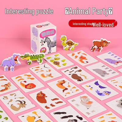 OEING 3D Animal Puzzle Set