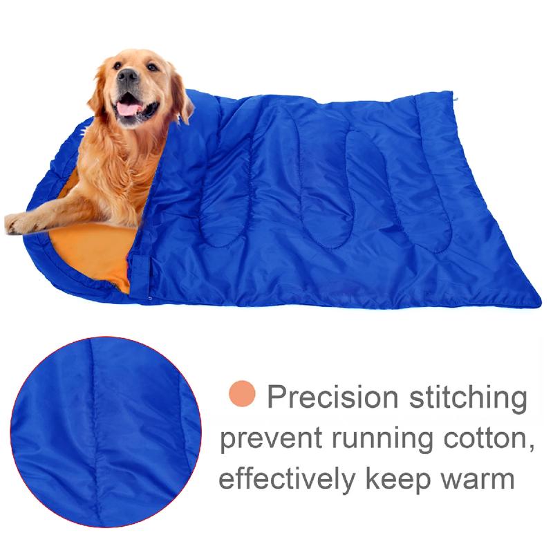 Sacco a Pelo Impermeabile Durevole Spesso per Cani Cuccia per Animali Domestici Tappetino Caldo da Esterno per Cani Design Portatile Materiale di Alta Qualità