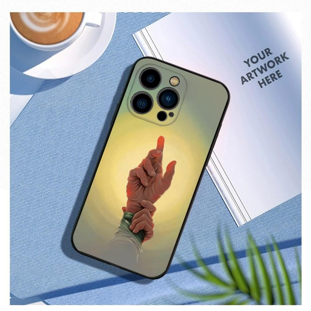 Imam Hussain Shia Ali Phone Case For iPhone15,14,13,12 Mini 11 Pro XR,X,XS,MAX 7,8 Plus Silicone Cover Soft Black