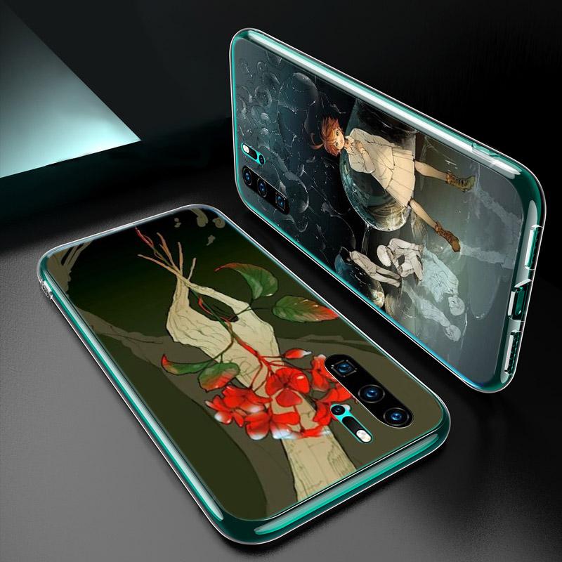 The Promised Neverland  Silicone Cover For Honor 30 30S 30i 9 10 9A 9C 9S 9N 10i 10X 9X Lite Pro 5G Phone Case