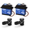 INJORA 25T Aluminum Transmission Shift Unloading Servo Horn for 1/10 RC Crawler Axial SCX10 PRO Upgrade