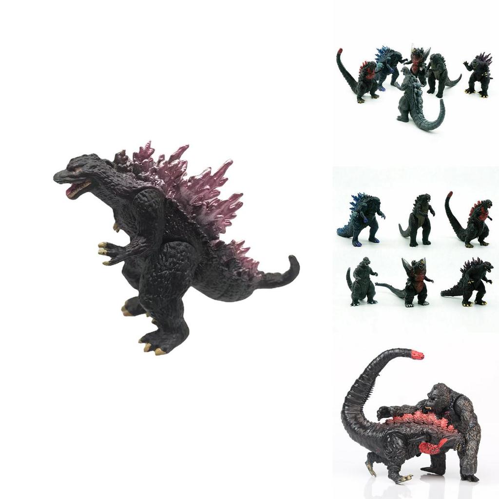 Godzilla Collection Decorative Figure For King Kong Battle Pvc Material 8.5cm Size Creative And Cool Style