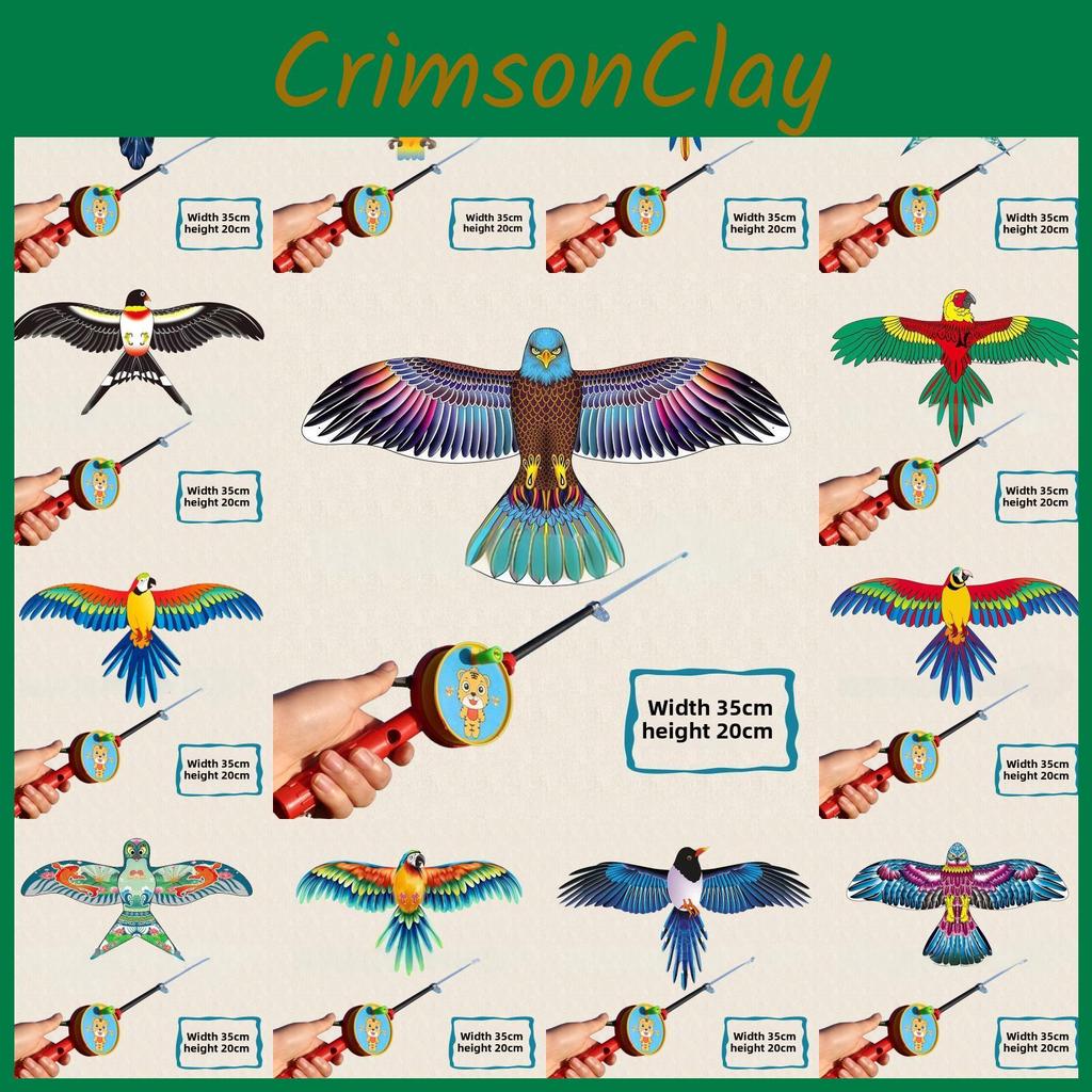 Swallow Plastic Eagle Bird Kite With Movable Wings For Kids Outdoor Fun Toys