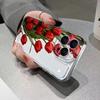 Aesthetic Red Tulip Bouquet Clear Phone Case for iPhone 17 16 Pro Max 15 Pro 14 13 12 11 16E X XR XS 7 8 Plus Protective Cover