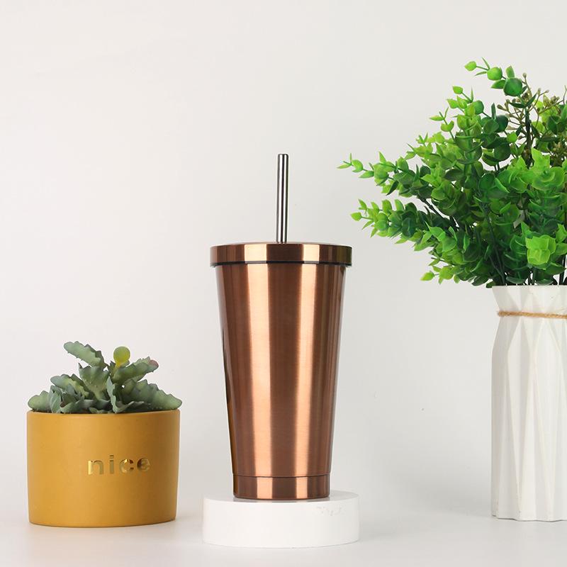 Dual-Layer 304 Stainless Steel Vacuum Insulated Travel Mug