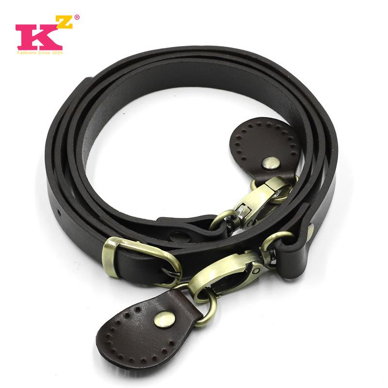 

Подлинная сумка кроссбоди из коровьей кожи через плечо с регулируемым ремешком 120 см и 2 D-кольцами для женщин кофейный