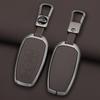 Zinc Alloy Genuine Leather Auto Key Fob Cover Case Fit For Lincoln Continental Navigator Z Mkz Mkc Mkx Nautilus Aviator Corsair
