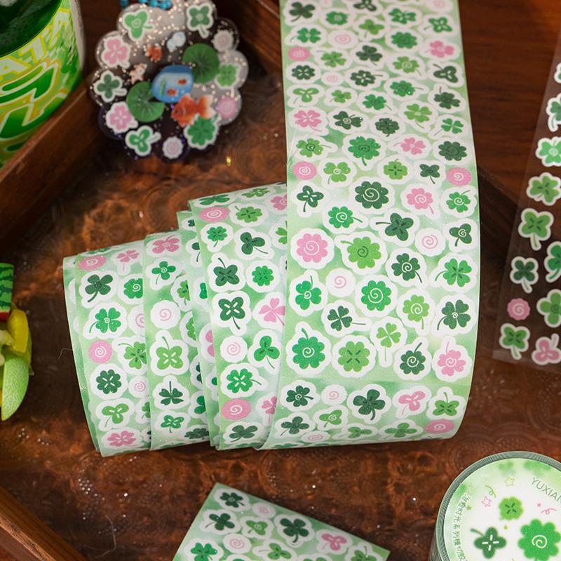 60mm*2m Cartoon food patterns Japanese Stationery stikcers PET Tape For Scrapbooking Planner Journaling Supplies Masking Tape