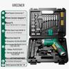 Green Forest 3.6V Rechargeable Electric Screwdriver & Drill Set CN Plug (adapter Included)