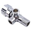 Brass Double Outlet Angle Valve One In Two Dual-Purpose Multi-function Angle Valve