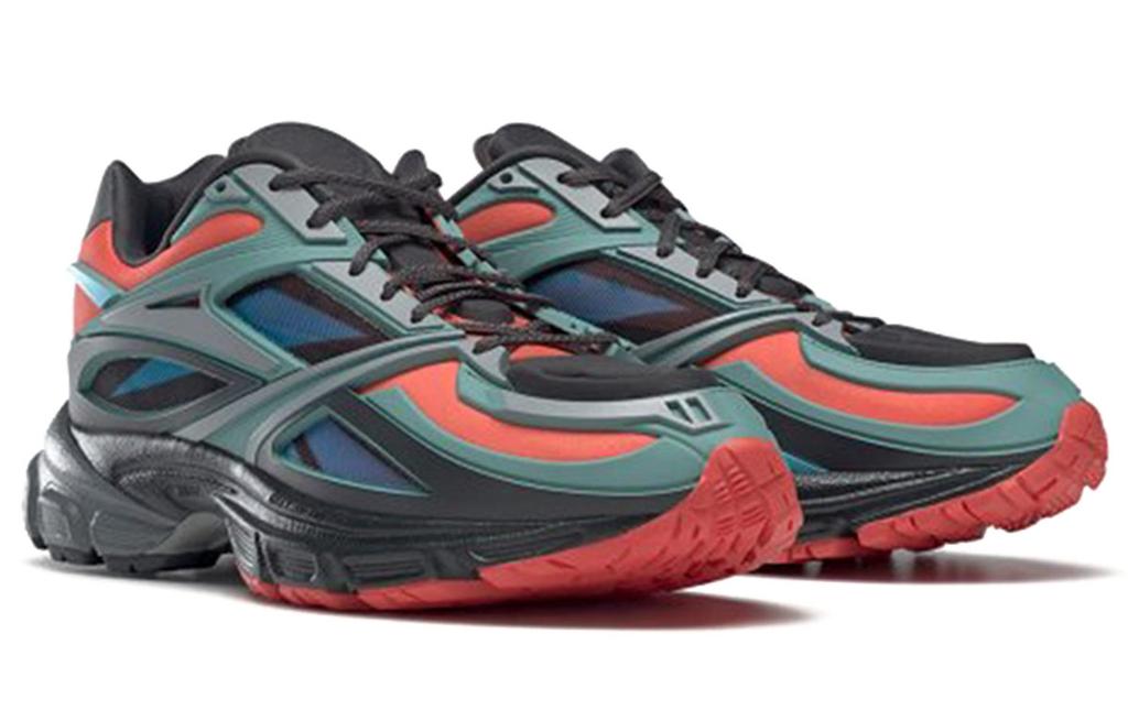 Reebok Unisex Premier Road Modern Running Shoes Grey/Green/Orange FZ1690