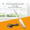 Vegetable Fruit Corer Replacement Washable Battery Powered Button Control Rechargeable Home Cooking Core Remover Tool