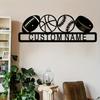 Custom Metal Wall Art Sports Gift Sign