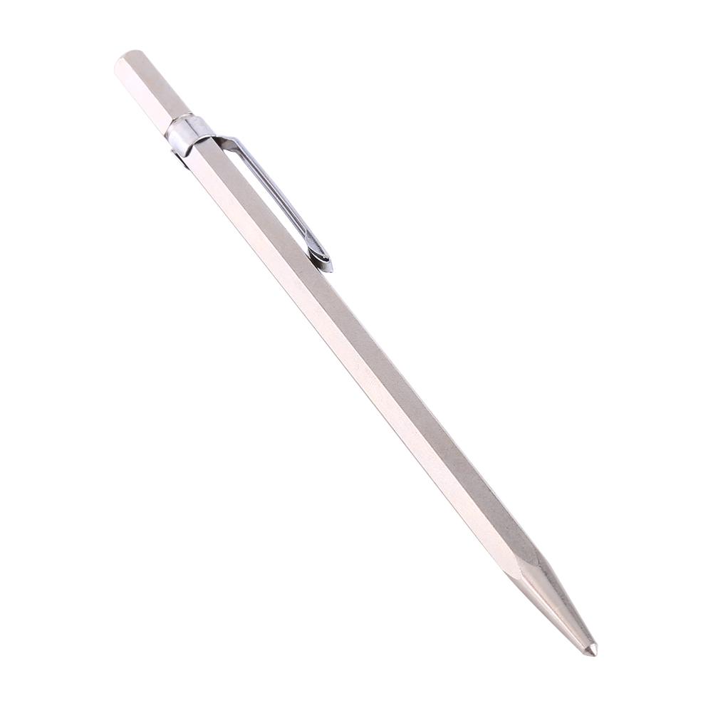 Carbon Steel Tip Pocket Scriber Pen Scribing Tool Marking Lines For Glass Tiles