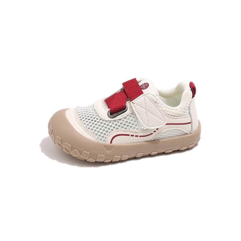 Children's sports shoes 2025 summer new girls mesh shoes baby soft sole boys breathable mesh shoes functional shoes