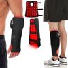 Red Light Therapy Belt for Muscle Pain Relief, 660nm & 850nm Near Infrared Wireless Wrap for Arms & Legs, Rechargeable with 3 Levels