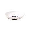 Minimalist Cat Paw & Fishbone Ceramic Pet Bowl with Anti-Spill Silicone Pad