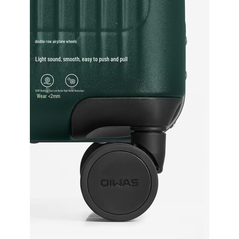 OIWAS Aluminum Frame Hardshell Spinner Luggage
