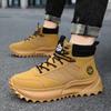 Fashion Thick Sole Furry Men's Sneakers Wholesale Woven Men Luxury Brand Shoes Skatista Tennis Sports Badkets Deadlift Loafer'lar
