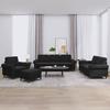 VidaXL Sofa Set with Cushions 4 Pcs, Sofas with Armrests, Furniture Set with Footrest Living Room, 3202185