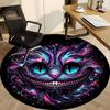 1pc Galaxy Cat Office Round Area Rug, Under Office Chairs Bedroom Living Room Home Decor, Room Deco, Available in Various Sizes