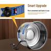 Sule Commercial 40cm 3-Layer Stainless Steel Electric Steamer