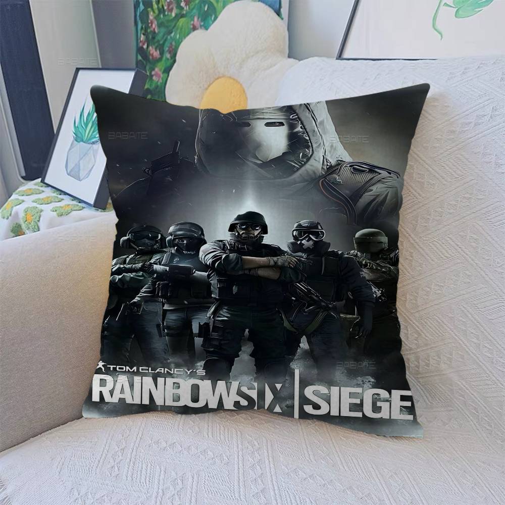 R-R6-R-Радуги-Шесть-x-Осада Наволочки Домашнее постельное белье Декоративная наволочка Свадебная Супермягкая наволочка 30cmx30cm