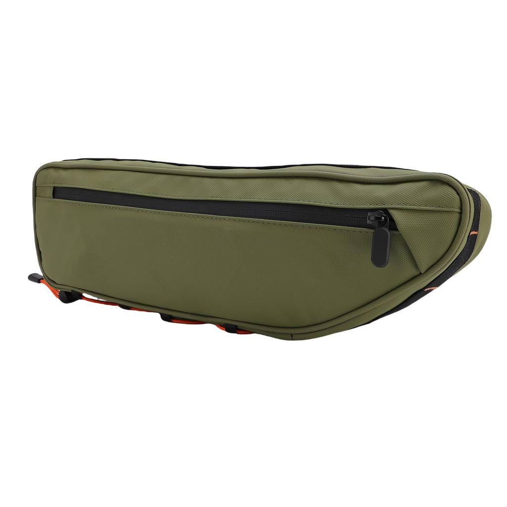 Bike Frame Bag 3L Water Proof Reflective Top Tube Bike Bag Cycling Tools Storage Bag for Road Mountain Bikes Black