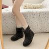 Women's Soft Elastic Thick Sole Winter Warm Cold Padded Snow Boots Non-slip Wear Outdoor Leisure Sports Plush Cotton Boots