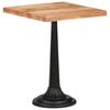 Bistro Table - VIDAXL - 60x60x76 Cm - Solid Acacia Wood - 2 Seats - Square