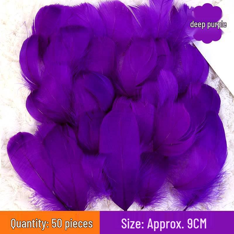 DIY Colorful Feathers for Kindergarten Crafts: Large White Feathers for Children s Dream Catcher Decorations