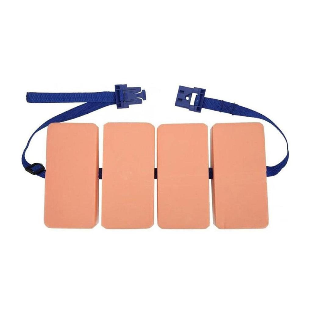 Swim Belt-EVA Back Float Safety Swim Training Belt Swim Floating Waistband Adjustable Comfortable Floating Device