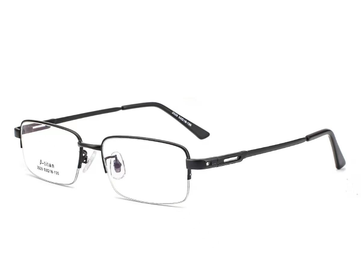 

Comfortable Wear Metal Frame Half Nearsighted Glasses Unisex Prescription Myopia 0+025+050+075+100+125+150+175+200+400+500+525+550+6 5