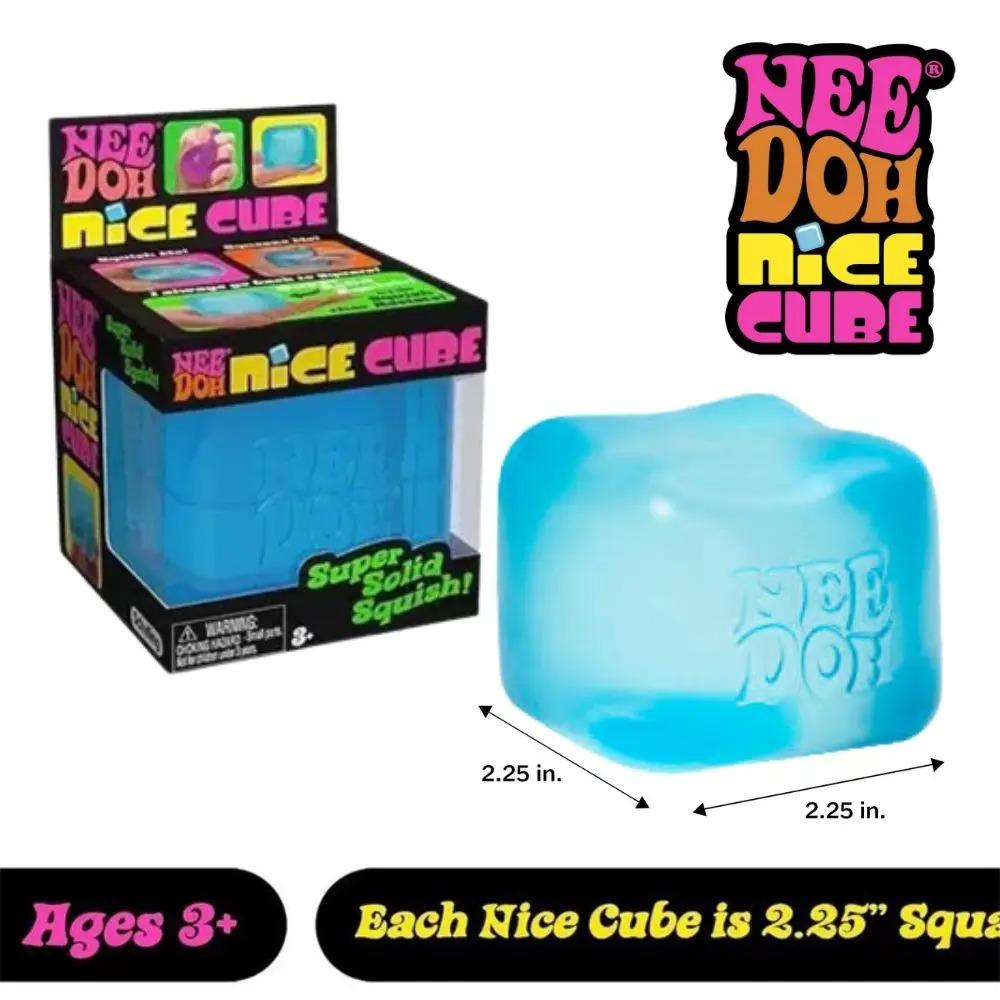 Trending Nee Doh Jellyfish & Cube Squish Toy, Soft Jelly Squeeze Stress Relief Fidget Toy, Sensory NeeDoh for Kids & Adults!!!