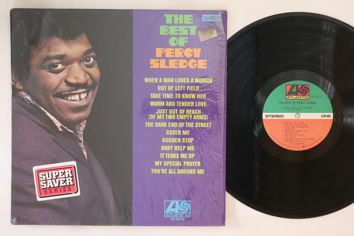 

LP Record PERCY SLEDGE Best Of Percy Sledge SD8210 ATLANTIC US SoulFunk Used