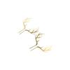 Baby Shower Birthday Elk Acrylic Reindeer Xmas Deer Antler Cake Topper Christmas Decoration Party Supplies
