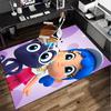 Rainbow Kingdom Adventure Office Rug Chair Mat, Game Carpet, Suitable for Front Door, Bedroom, Living Room, Desk, Holiday Gift