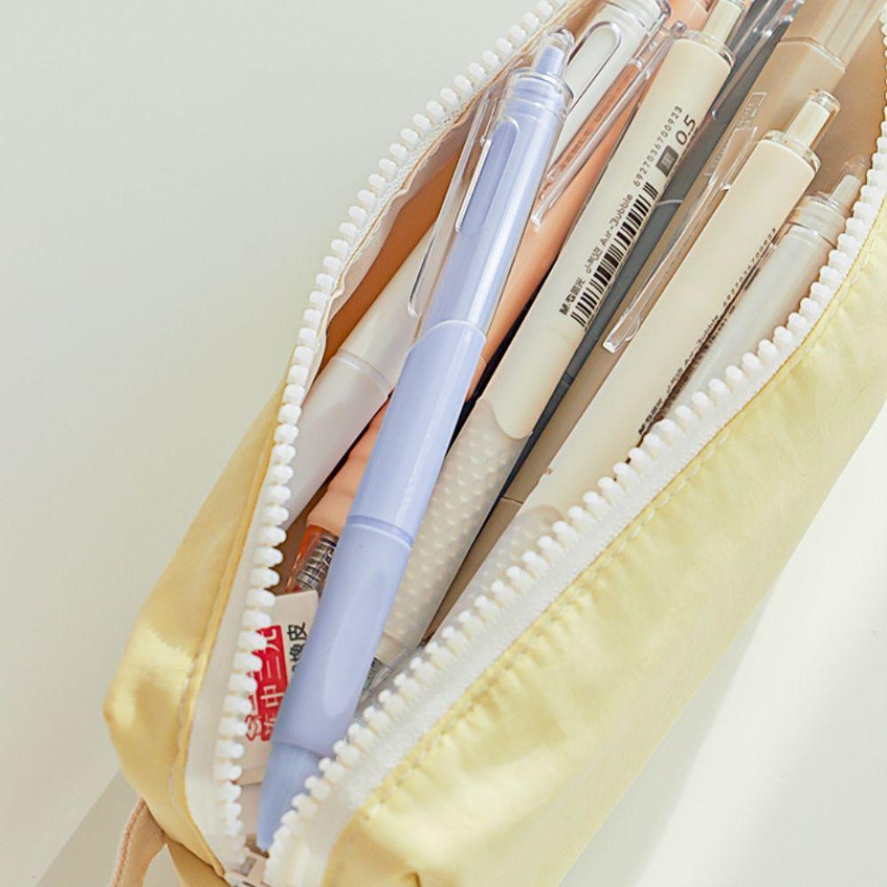 Velkokapacitní studentské kancelářské pouzdro na zip, penál, studentské potřeby