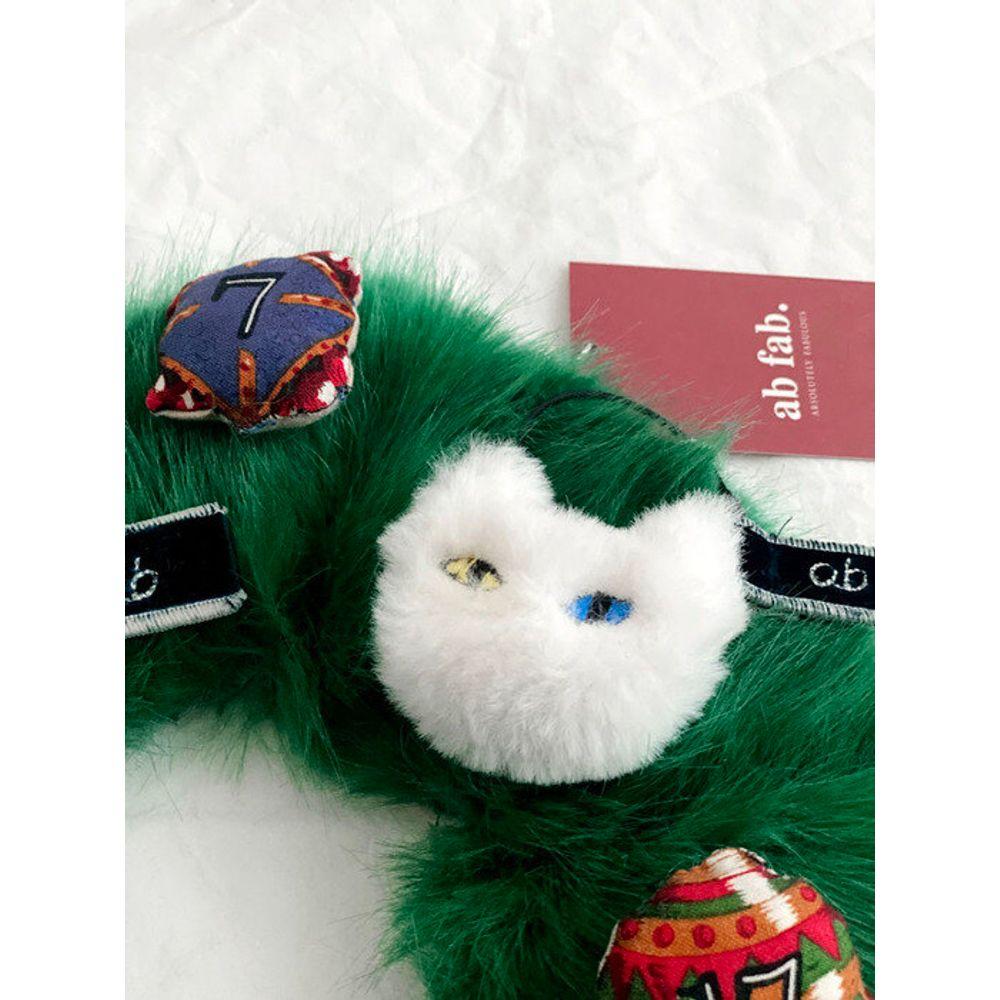 ab fab Myam Mi Keyring: Myam Mi (White-odd)