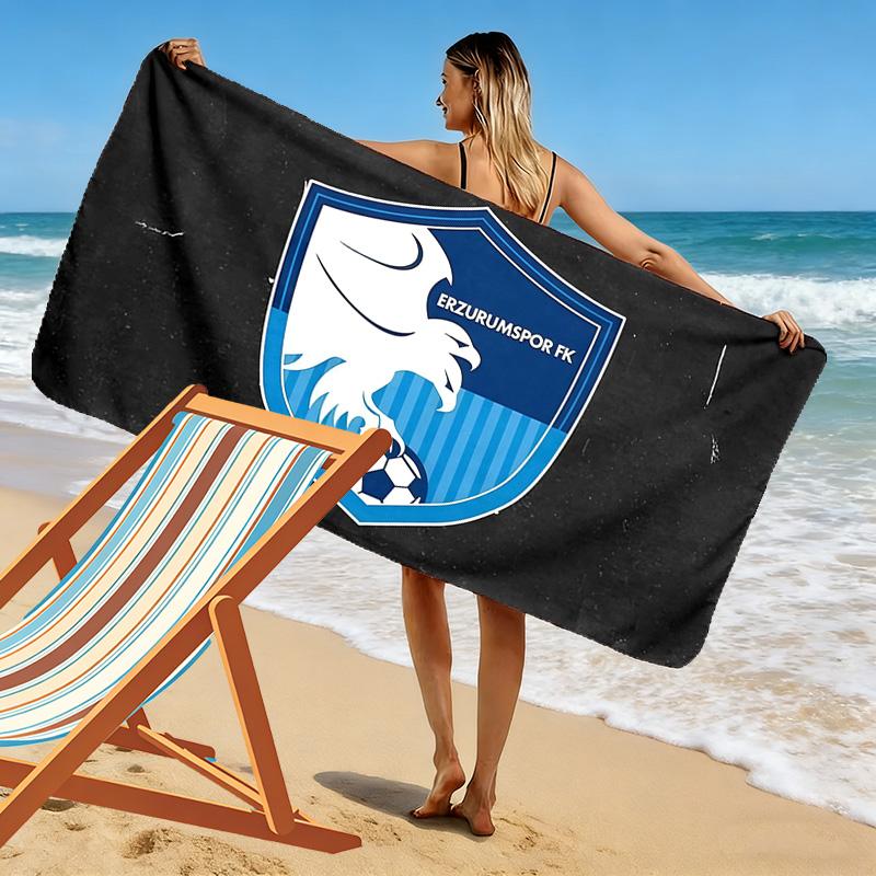 Erzurumspor FK Print Beach Towel, Large Soft Quick Dry Towel for Beach Camping Swimming
