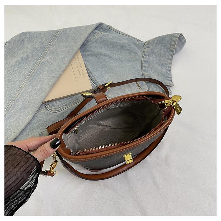 Handtasche im koreanischen Stil, trendig, luxuriös bedruckt: Damen Vielseitige Schulter- & Umhängetasche