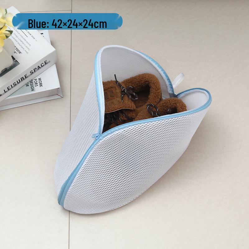 Verdickter Schuhwaschbeutel aus Polyester - Anti-Deformations-Schutz für die Wäsche