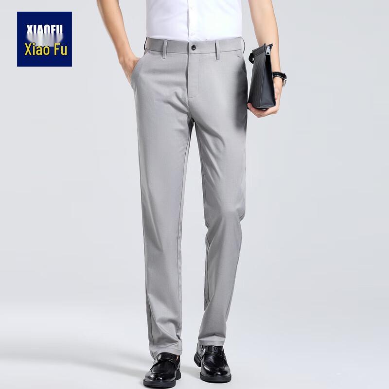 Men's Elastic Waist Business Casual Pants