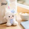 Stuffed Sheep Keychain Charm Goodnight Plush Keychain, Cute Sleepy Lamb Toy with Nightcap, Gift for Toddlers Soft Fluffy Bag Backpack And Nursery Room